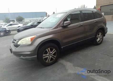 2010 Honda Cr-V Exl z USA, uszkodzony, nr VIN 5J6RE4H70AL054653